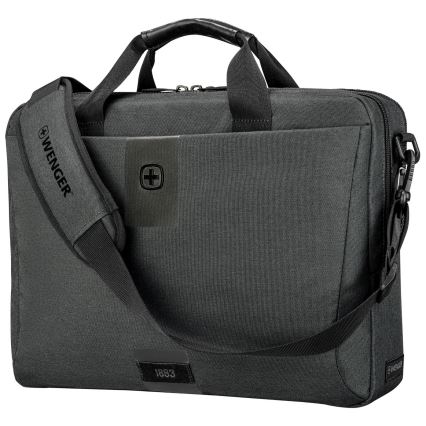 Wenger - Torba za prenosni računalnik 15 l 16" z žepom za tablico 10" MX ECO Brief siva