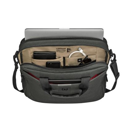 Wenger - Torba za prenosni računalnik 15 l 16" z žepom za tablico 10" MX ECO Brief siva