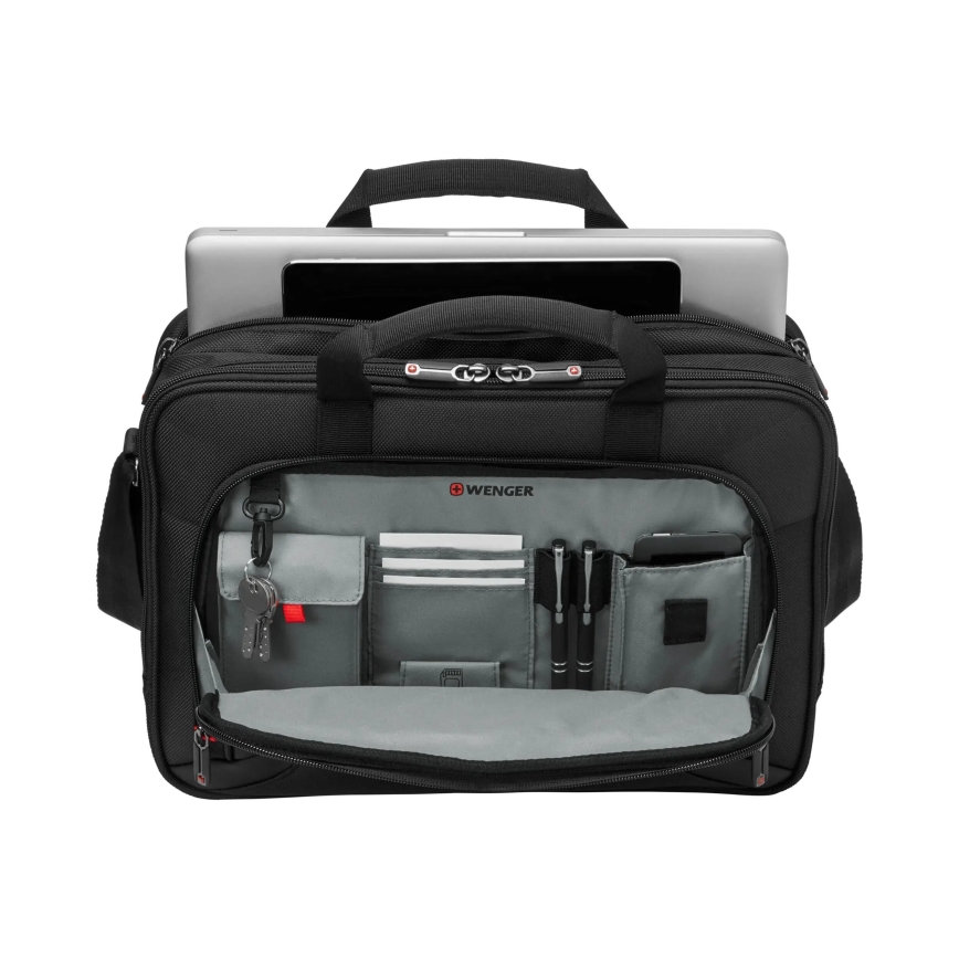 Wenger - Torba za prenosni računalnik 15 l 16" z žepom za tablico 10" Prospectus črna