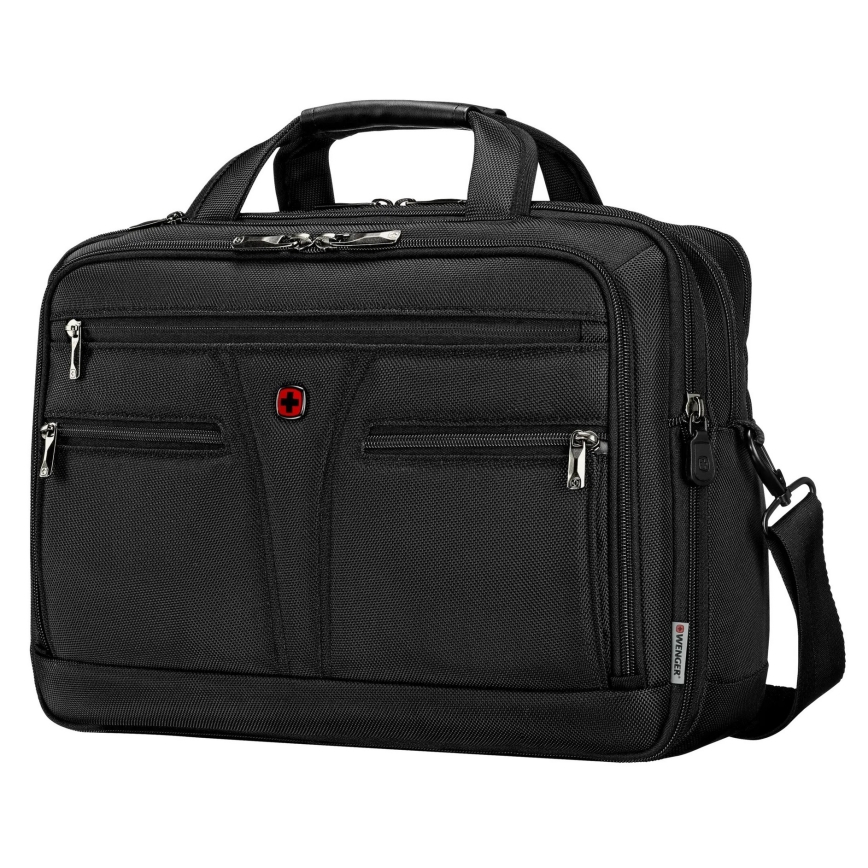 Wenger - Torba za prenosni računalnik 19 l 14-16" z žepom za tablico 10" BC Zvezda črna