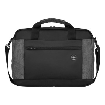 Wenger- Torba za prenosni računalnik 9 l 16" z žepom za tablico 10" Underground črna/siva