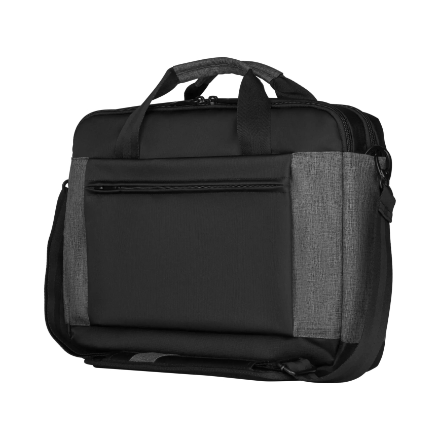 Wenger- Torba za prenosni računalnik 9 l 16" z žepom za tablico 10" Underground črna/siva