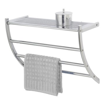 WENKO 15578100 - Stojalo za brisače PESCARA 56x46 cm, sijajni krom