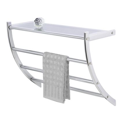 WENKO 15578100 - Stojalo za brisače PESCARA 56x46 cm, sijajni krom