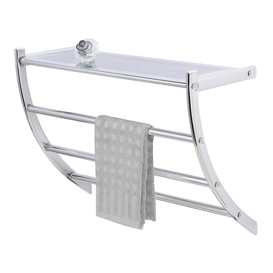 WENKO 15578100 - Stojalo za brisače PESCARA 56x46 cm, sijajni krom