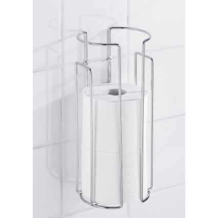 WENKO 16825100 - Držalo za toaletni papir MILANO 13,5x32 cm, sijajni krom