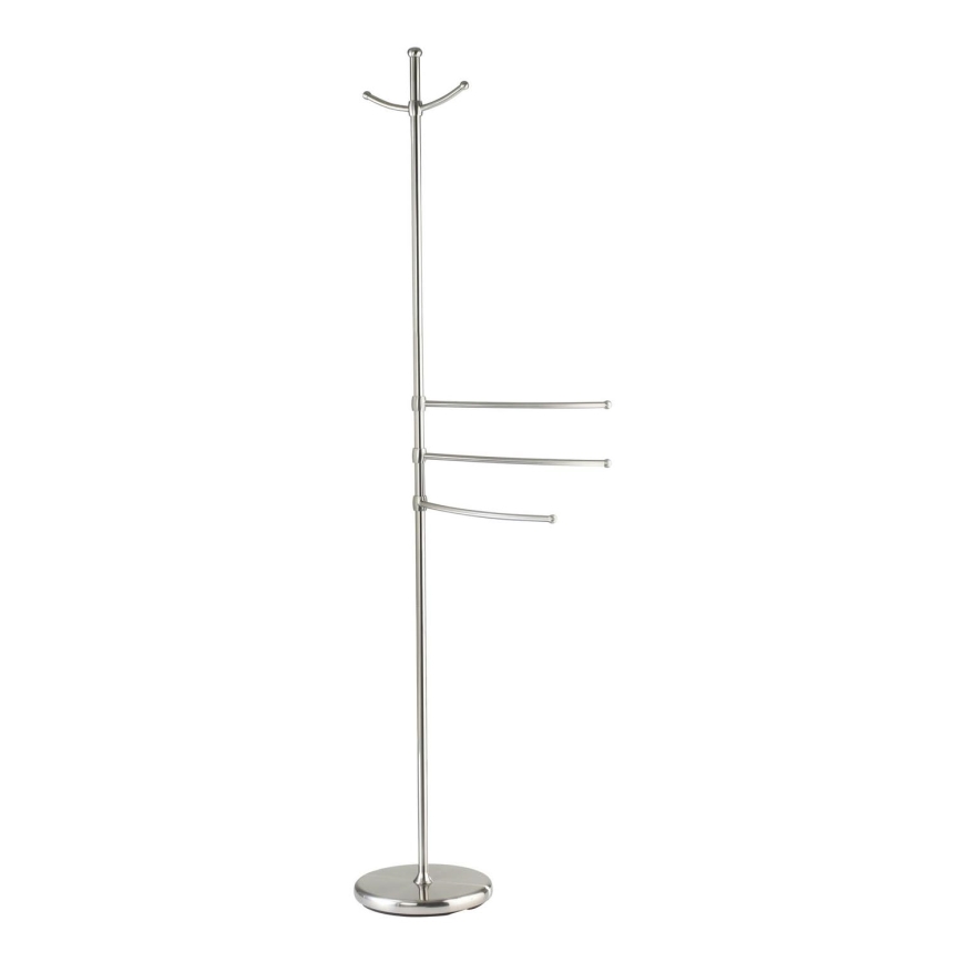 WENKO 16827100 - Stojalo ADIAMO 28x170 cm srebrno