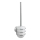 WENKO 18768100-WC komplet TURBO-LOC, okrogel, iz jekla, 10x37,5 cm, sijajni krom/bela
