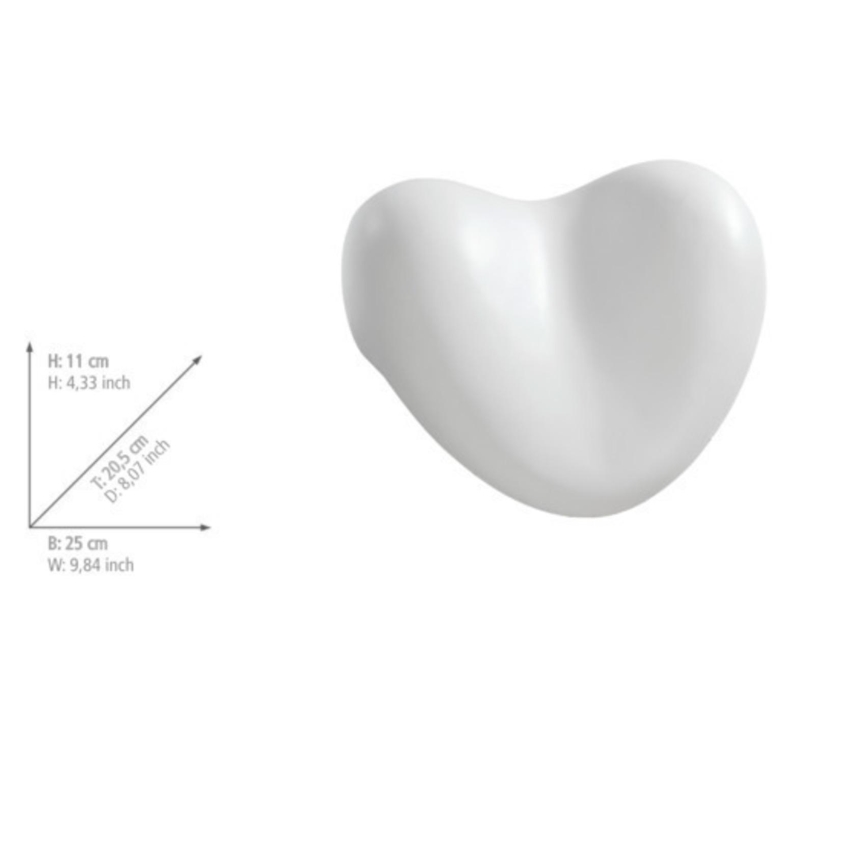 WENKO 18936100-Blazina TROPIC 25x20,5 cm bela