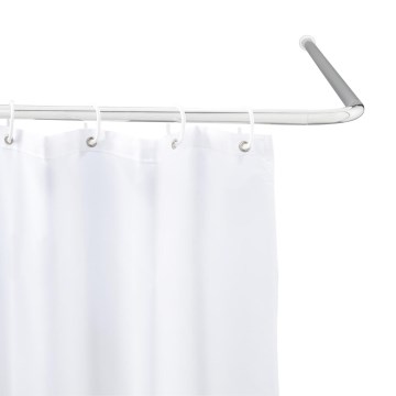 WENKO 19215100 - Držalo za palico UNIVERSAL 2x2 cm krom/bela
