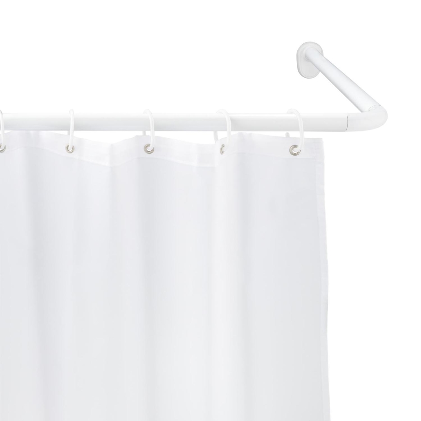 WENKO 19216100 - Nosilec palice UNIVERSAL 2,5x2,5 cm, bel