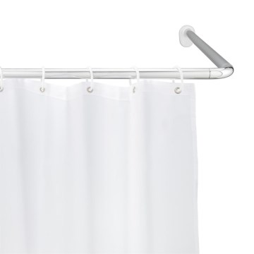WENKO 19218100 - Palica UNIVERSAL 2,5x2,5 cm krom/bela