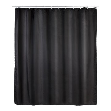 WENKO 20043100 - Zavesa za tuš 180x200 cm črna