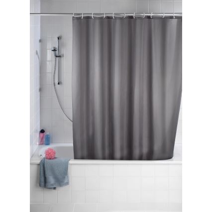 WENKO 20044100 - Zavesa za tuš 180x200 cm siva
