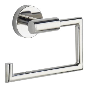 WENKO 20216100 - Nosilec toaletnega papirja BOSIO SHINE 15x10,5 cm nerjaveče jeklo/srebrna