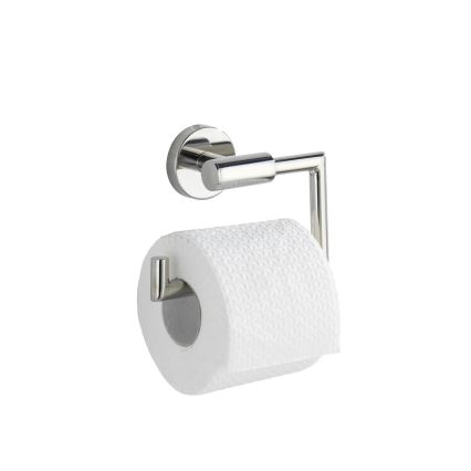 WENKO 20216100 - Nosilec toaletnega papirja BOSIO SHINE 15x10,5 cm nerjaveče jeklo/srebrna