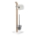 WENKO 20397100 - WC krtača SAMONA 20x71,5 cm krom/rjava/saten