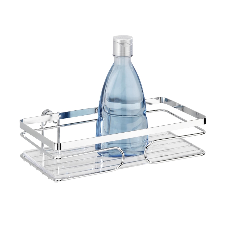 WENKO 20409100-Polica PREMIUM iz nerjavečega jekla 24x13,5 cm nerjaveča/srebrna