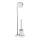 WENKO 20486100 - WC krtača NOBLE 20x74 cm krom/bela