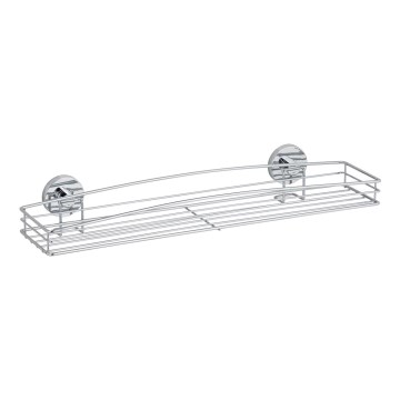WENKO 20884100-Polica VACUUM-LOC MILAZZO 51x15,2 cm sijajni krom