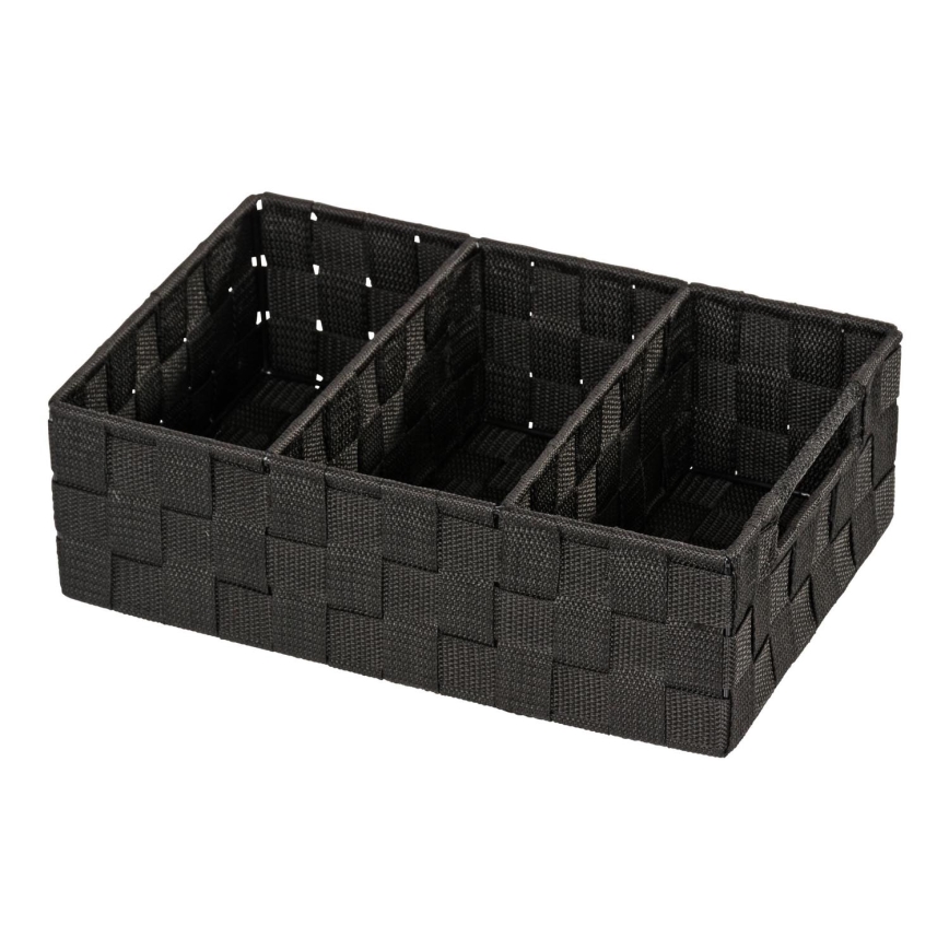 WENKO 20978100 - Organizator ADRIA 32x21 cm črna