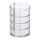 WENKO 20990100 - Organizator TOWER 11,5x17,5 cm prozoren