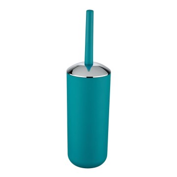 WENKO 21225100 - WC krtača BRASIL 10x37 cm turkizna/sijajni krom