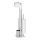 WENKO 21564100 - WC ščetka RIVALTA 18x70 cm iz nerjavečega jekla/srebrna/bela/črna