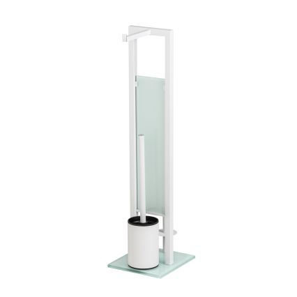 WENKO 21565100 - WC ščetka RIVALTA 18x70 cm bela/črna