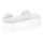 WENKO 21824100-Polica OSIMO iz plastike 27x12 cm bela/prozorna