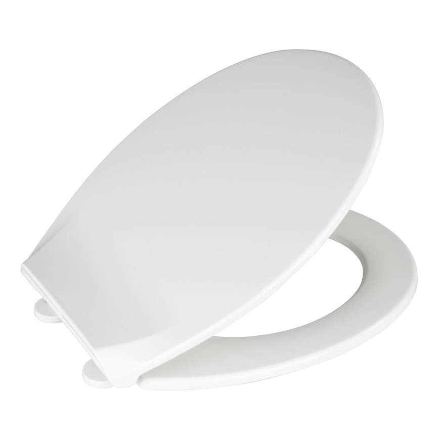 WENKO 21901100-WC sedež KOS 44 x 37 cm bel/srebrn