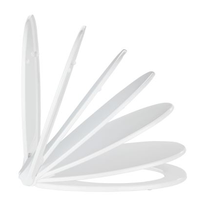 WENKO 21901100-WC sedež KOS 44 x 37 cm bel/srebrn