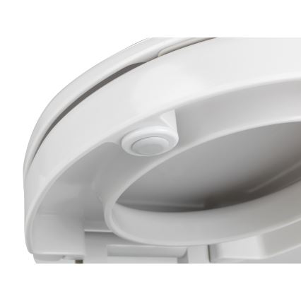 WENKO 21905100-WC sedež SECURA 37x44 cm bela/siva