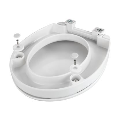 WENKO 21905100-WC sedež SECURA 37x44 cm bela/siva