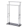 WENKO 22089100 – Obešalnik LAVA 52x81,5 cm nerjaveče jeklo/srebrna/črna