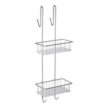 WENKO 22213100 - Stojalo ALDO 24,5x70 cm nerjaveče jeklo/srebrna