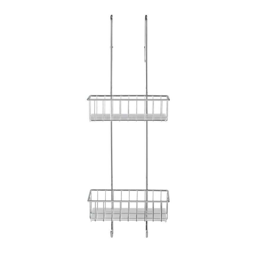 WENKO 22213100 - Stojalo ALDO 24,5x70 cm nerjaveče jeklo/srebrna