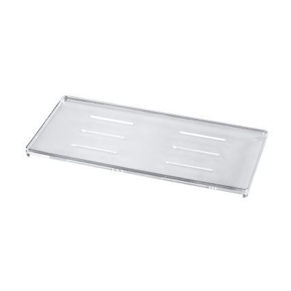 WENKO 22213100 - Stojalo ALDO 24,5x70 cm nerjaveče jeklo/srebrna