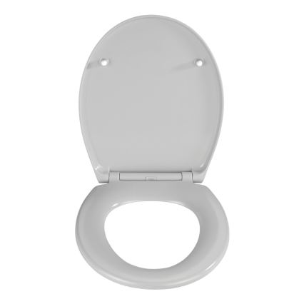 WENKO 22402100-WC sedež SAMOS 44,5x37,5 cm siv/srebrn