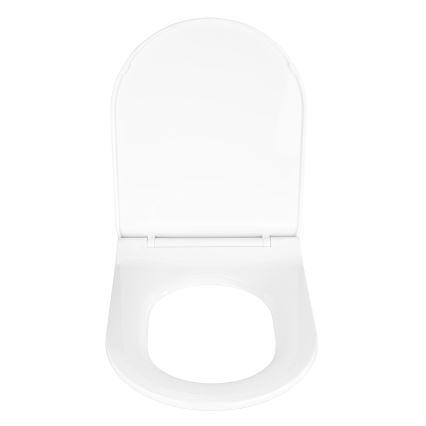 WENKO 22415100-WC sedež HABOS 46x36 cm bela/srebrna