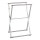 WENKO 22476100 - Stojalo za brisače LAVA 53,5x80,5 cm nerjaveče jeklo/srebrna