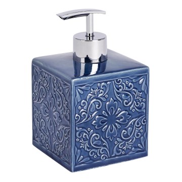 WENKO 22653100 - Dozator za milo CORDOBA 500 ml, modre barve