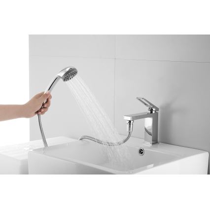 WENKO 22866100 - Tuš UNIVERSAL 170x6,5 cm sijajni krom/srebrna/siva