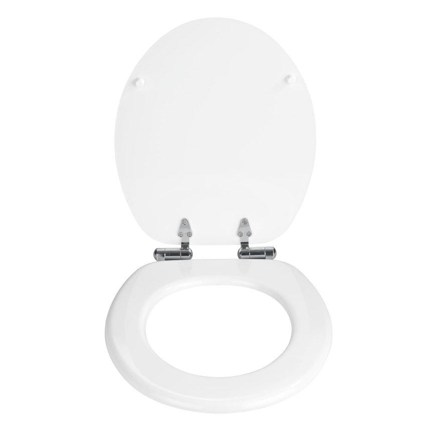 WENKO 22885100-WC sedež URBIO 36x42,5 cm bela/srebrna