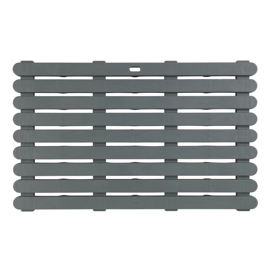 WENKO 22948100 - predpražnik za notranjo in zunanjo rabo 50x80 cm, siva