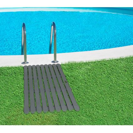 WENKO 22948100 - predpražnik za notranjo in zunanjo rabo 50x80 cm, siva