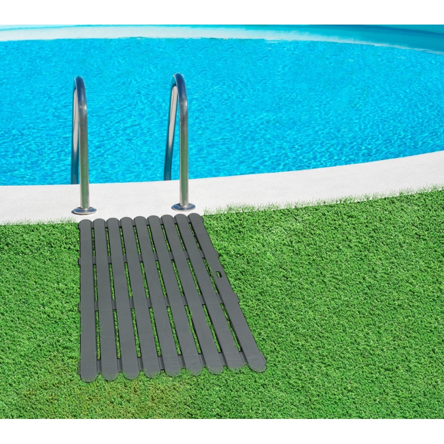 WENKO 22948100 - predpražnik za notranjo in zunanjo rabo 50x80 cm, siva