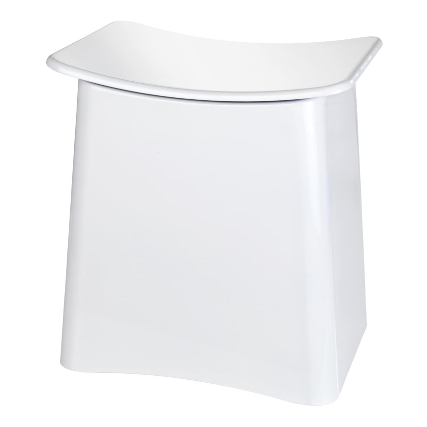 WENKO 22949100 - Stol WING 45x48 cm bela/črna