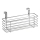 WENKO 2344100 - Koš SLIM 24x11,5 cm sijajni krom/črna