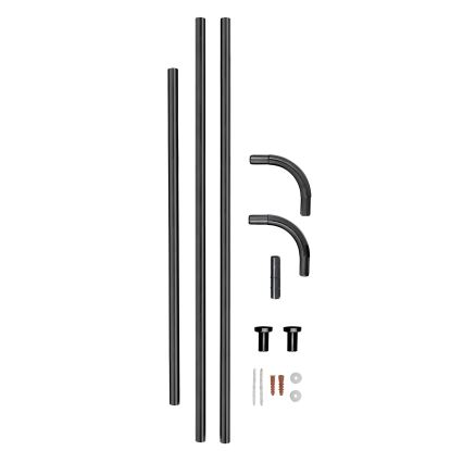 WENKO 23565100 - Črna palica 2x2 cm